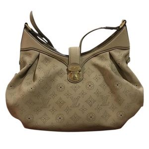 Louis Vuitton Perforated Mahina Monogram Tan